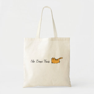 Bolso De Tela Un Deux Trois Cat
