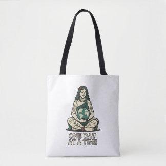 Bolso De Tela Un Día a la Vez (Gaia) - 