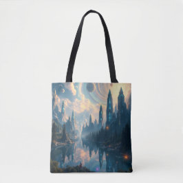 Bolso De Tela Un día en algún lugar del futuro y la ensenada de 