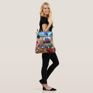 Bolso De Tela Un Día En La Playa