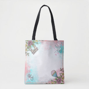 Bolso De Tela Un día en París