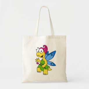 Bolso De Tela Un dinosaurio de Fairysaur Personalizado.