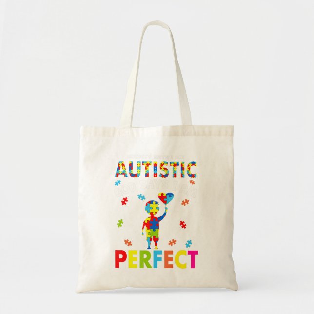 Bolso De Tela Un divertido autismo cita "La sociedad dice que so (Frente)