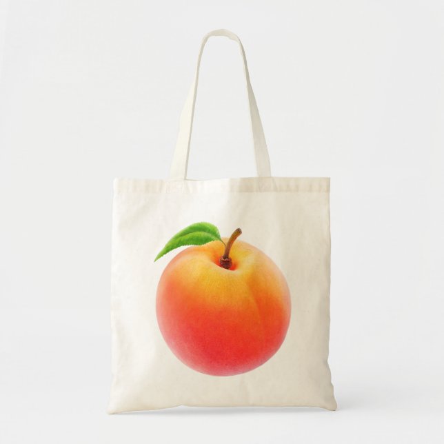 Bolso De Tela Un durazno (Frente)