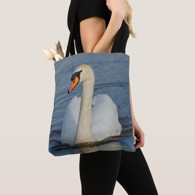 Bolso De Tela Un esperanzador cisne silencioso se acerca (Detalle)