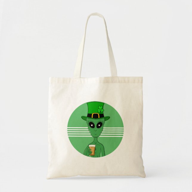 Bolso De Tela Un extranjero de St. Patrick (Frente)