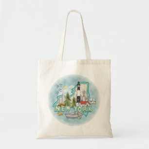 Bolso De Tela Un faro de Nueva York