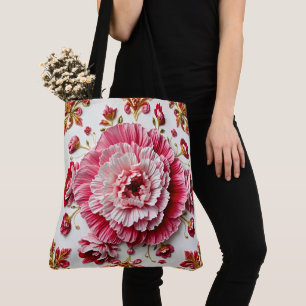 Bolso De Tela Un florecimiento de la gratitud por cada dama de h
