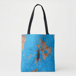 Bolso De Tela Un gran mosquito se sienta sobre una walla rota az