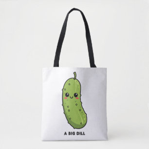 Bolso De Tela Un gran pepino en salmuera Cita divertida y femeni