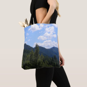 Bolso De Tela Un hermoso día en las montañas......