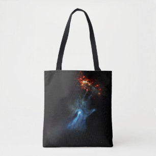 Bolso De Tela Un joven pulsar muestra su mano