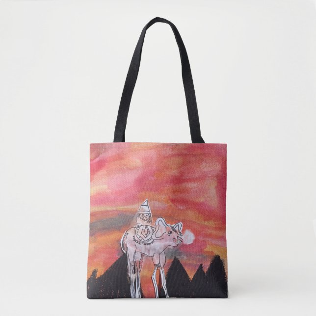 Bolso De Tela Un largo viaje que vale la pena (Anverso)