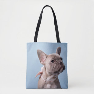 Bolso De Tela Un lindo Bulldog francés