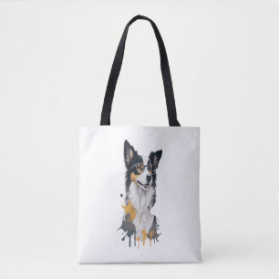 Bolso De Tela Un lindo perro en la frontera