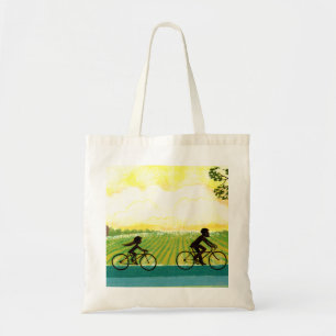 Bolso De Tela Un paseo de la tarde