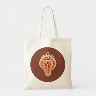 Bolso De Tela Un patrón único de fideos de espagueti