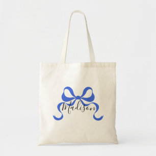 Bolso De Tela Un pequeño azul antes de hacer Tote Bag de Dama de