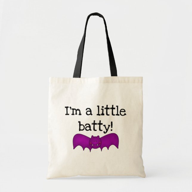 Bolso De Tela Un poco de camisetas y regalos de Halloween (Frente)