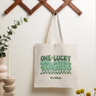 Bolso De Tela Un profesor afortunado el Día de San Patricio