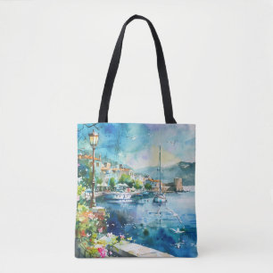 Bolso De Tela Un puerto marítimo