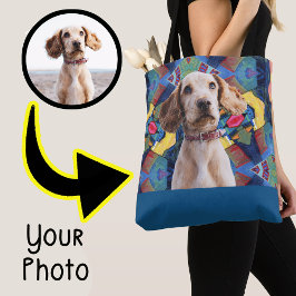 Bolso De Tela Un regalo de perro para Mascota de fotos para mamá
