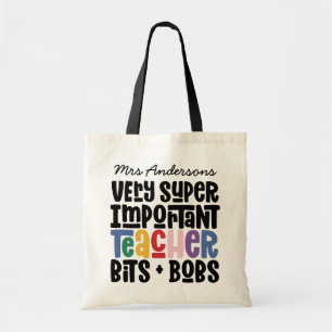 Bolso De Tela Un regalo de tipografía moderna muy importante par