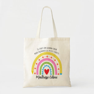 Bolso De Tela Un regalo del profesor personalizado, gracias prof
