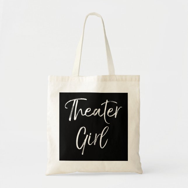 Bolso De Tela Un regalo teatral para las mujeres que aman el tea (Frente)