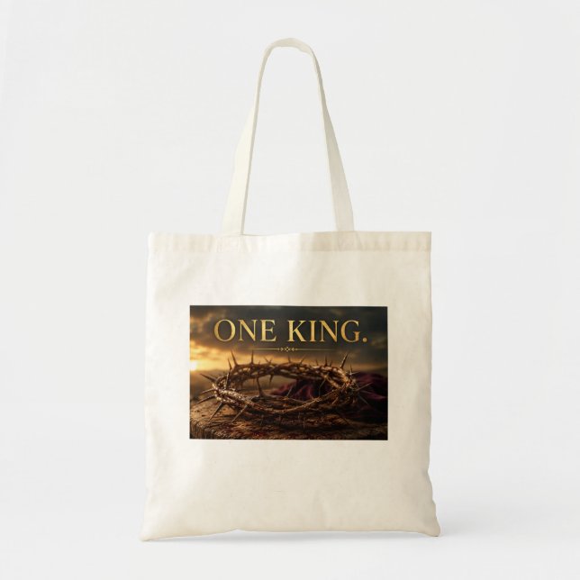 Bolso De Tela Un Rey (Frente)