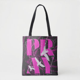 Bolso De Tela Un simple recordatorio de rezar la fe cristiana