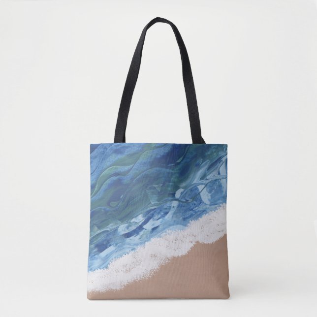 Bolso De Tela Un sueño de la playa (Anverso)