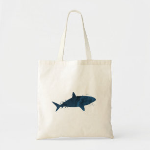 Bolso De Tela Un tiburón
