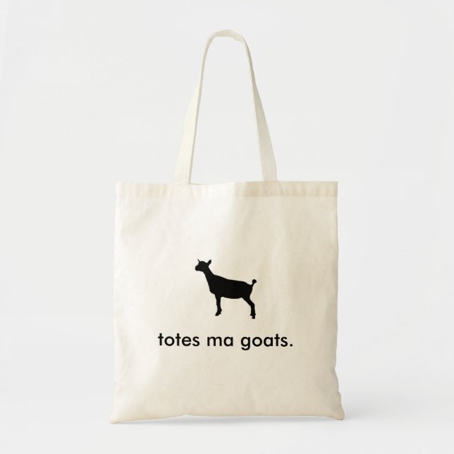 Bolso De Tela Un totalizador de las cabras de las mamáes de los (Frente)