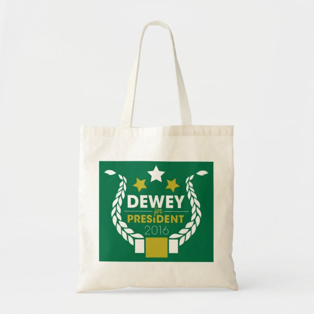 Bolso De Tela ¡Un tote de Dewey! (Frente)