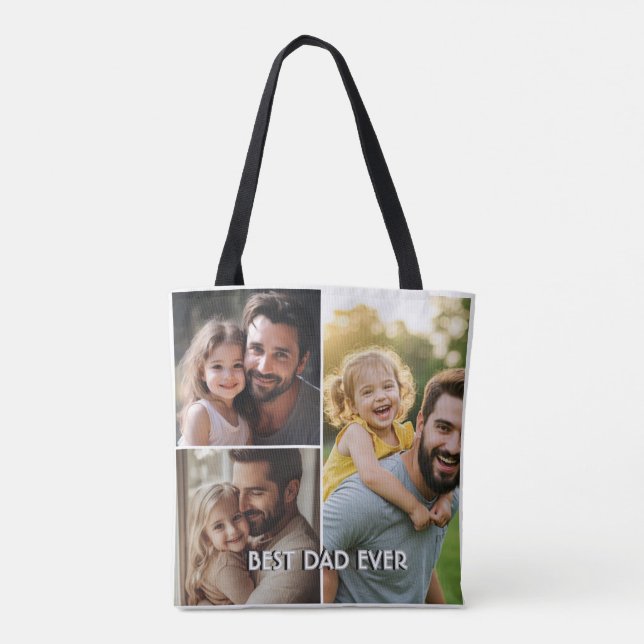 Bolso De Tela Un Tote para cada aventura padre-hija (Reverso)