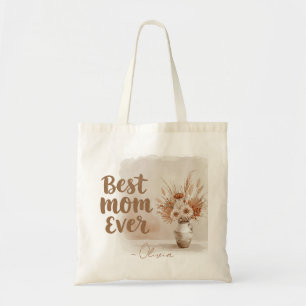 Bolso De Tela Un tributo floreciente: La "mejor mamá que ha tota