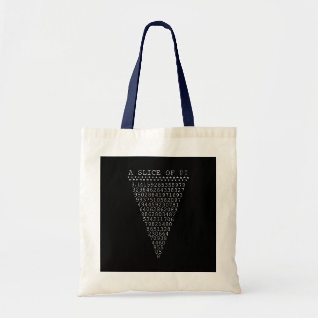 Bolso De Tela Un trozo caprichoso de i (Frente)
