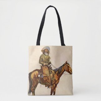 Bolso De Tela Un vaquero de Arizona por Remington, Oeste Vintage