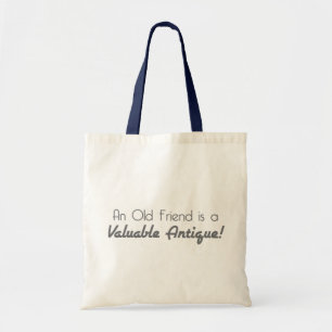 Bolso De Tela ¡Un viejo amigo es una antigüedad valiosa!