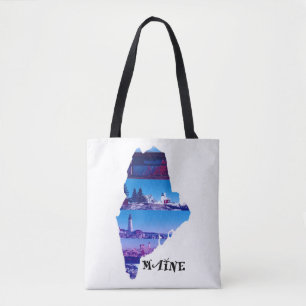 Bolso De Tela Un vistazo a Maine