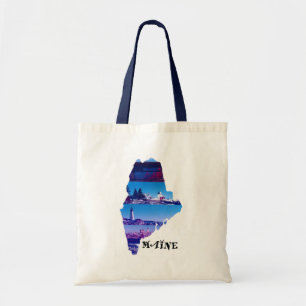 Bolso De Tela Un vistazo a Maine