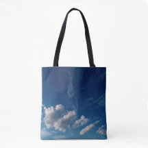 Una cadena de nubes