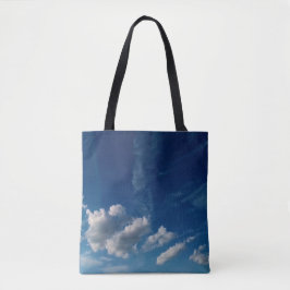 Bolso De Tela Una cadena de nubes