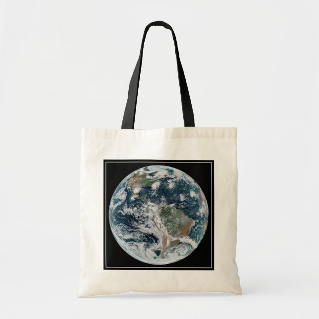 Bolso De Tela Una Cadena Perdida De Ciclones Tropicales (Frente)
