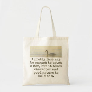 Bolso De Tela Una cara de Bonito puede ser suficiente - Cita de