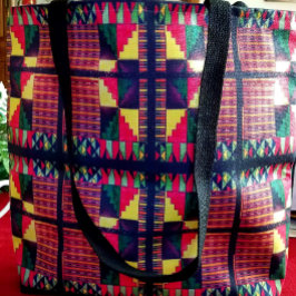 Bolso De Tela Una Celebración De Los Hermosos Colores Africanos