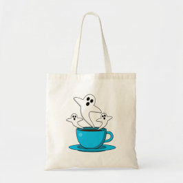 Bolso De Tela Una copa de café para fumar fantasma