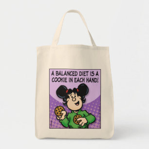 Bolso De Tela Una dieta equilibrada