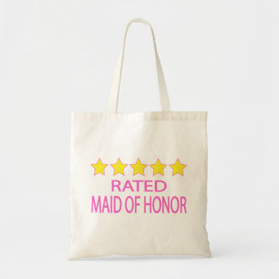 Bolso De Tela Una doncella de honor de cinco estrellas